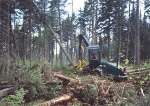 Skidder Working