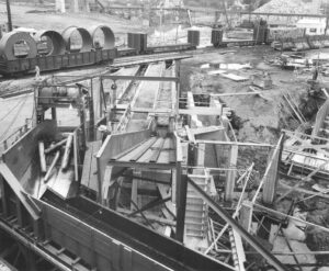Sluicing Pulp to the Wood Room in the Millinocket Mill