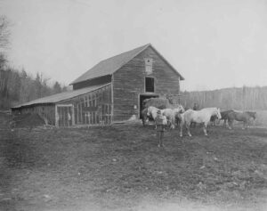 Soule's Mill Stable in Kingfield, Maine