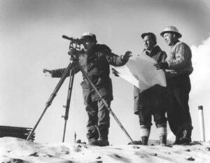 Bill Simpson Surveyor in the Millinocket Mill