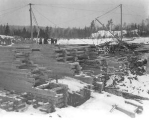 Construction of Telos Dam