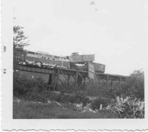 Train Collision in July 1956