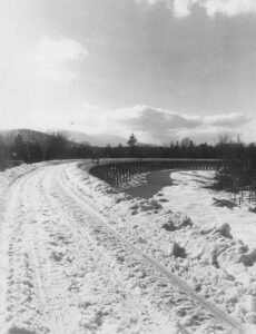 Train Tressel in the Winter