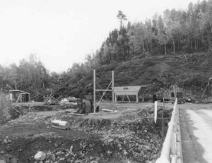 Construction of McKay Station 10/9/1951