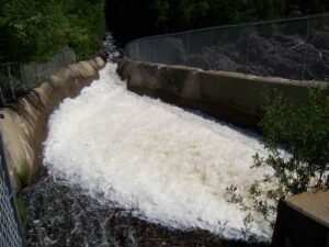 Ripogenus Dam Log Sluice