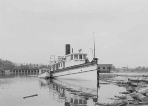 West Branch Boat in the Water
