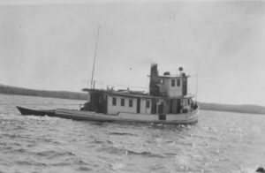 West Branch Boat in the Lower Lake