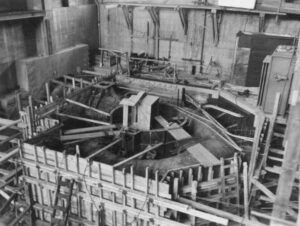 Construction of McKay Station Wheel Pit