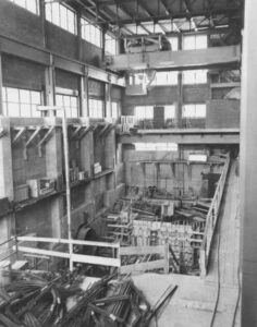 Construction of McKay Station Wheel Pit