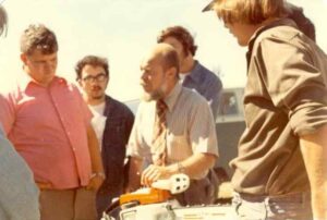 Wood Cutting School - Using Chainsaws in July 1973