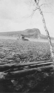 Boom in Moosehead Lake