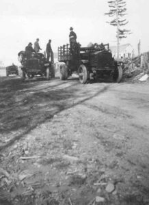 Woodlands Crews on Trucks in the 1920's