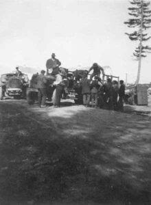 Woodlands Crews on Trucks in the 1920's