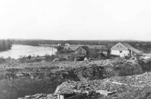 Dolby Flowage in 1905 Before the Dam